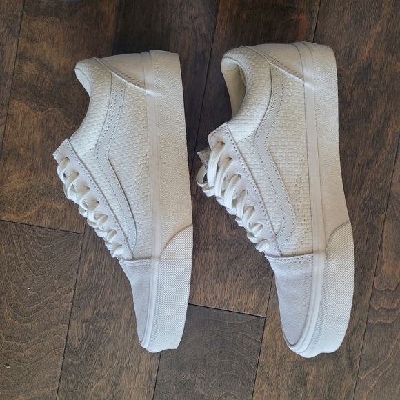 Vans Old Skool White Woman size 6 - Picture 5 of 10